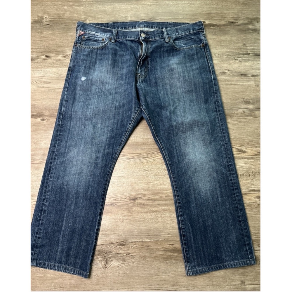 Denim Supply Ralph Lauren Straight Jeans Mens 40x26 Cropped Vintage